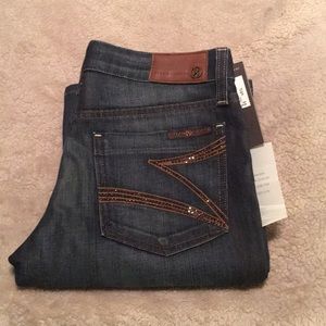 Dylan George boot cut jeans